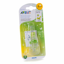 Пустушка Філіпс Авент (Philips Avent) силіконова дихаюча з 6-18 місяців 2 штуки