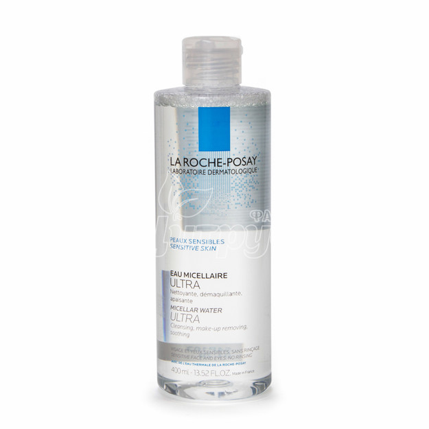 Ля Рош Позе (La Roche Posay) Вода мицеллярная для очищения чувствительной кожи лица 400 мл