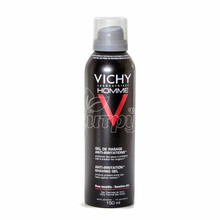 Виши Ом (Vichy Homme) Гель-крем для бритья для чувствительной кожи аэрозоль 150 мл