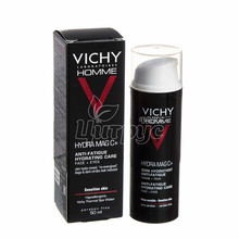 Віші Ом Гідра Маг С + (Vichy Homme Hydra Mag C +) Засіб зволожуючий тонізуючий для шкіри обличчя та контуру очей 50 мл