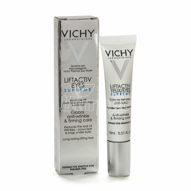 Віші ЛіфтАктів (Vichy Liftactiv) Крем денний глобальної дії проти зморшок для шкіри навколо очей 15 мл