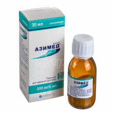 Азимед порошок для приготування суспензії 200 мг / 5 мл 30 мл