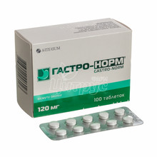 Гастро-норм таблетки вкриті оболонкою 120 мг 100 штук