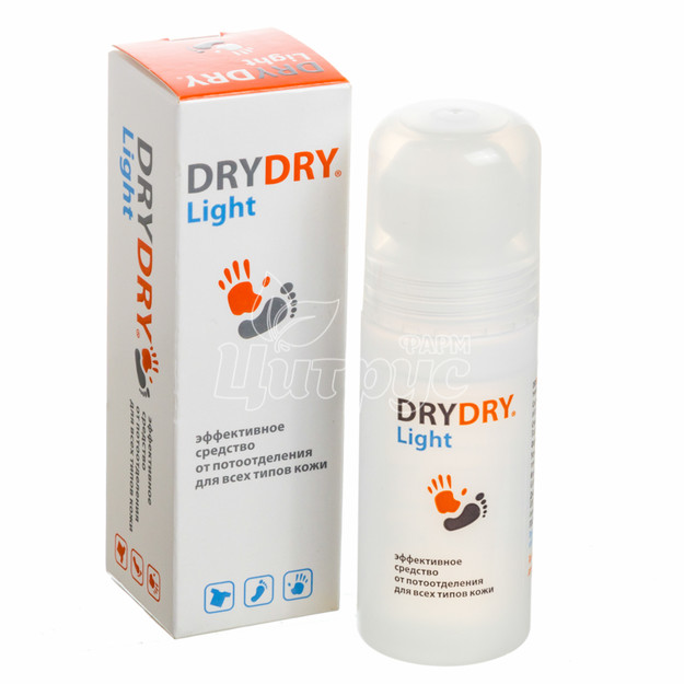Дезодорант Драй-Драй Лайт (Dry-Dry Light) проти підвищеного потовиділення 50 мл