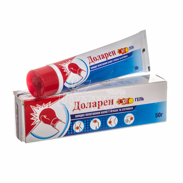 Доларен хіт гель туба 50 г