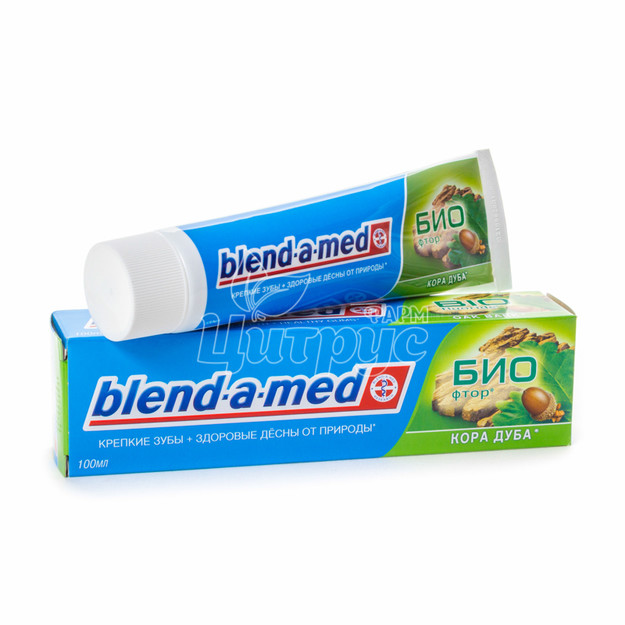 Зубна паста Блендамед (Blend-A-Med) Біофтор Кора дуба 100 мл