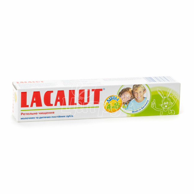 Зубна паста дитяча Лакалут (Lacalut) 4-8 років 50 мл