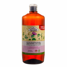 Шампунь Зелена Аптека Лопух великий і протеїни пшениці проти випадіння волосся 1000 мол