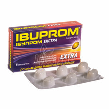 Ибупром Экстра капсулы 400 мг 6 штук