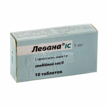 Левана IC таблетки 1 мг 10 штук