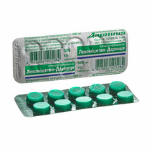 Левоміцетин-Дарниця таблетки 500 мг 10 штук