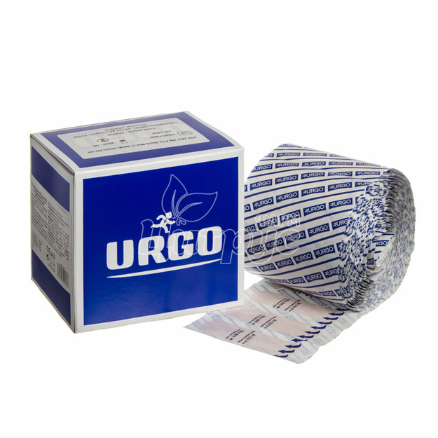 Лейкопластир еластичний Урго (Urgo) з антисептиком (2 см х 7,2 см) 300 штук