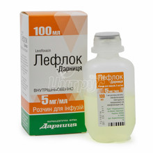 Лефлок-Дарниця розчин для інфузій 500 мг 100 мл