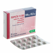 Лоріста Н таблетки вкриті оболонкою 100 мг / 12,5 м 30 штук
