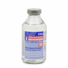 Метронідазол-Новофарм розчин для інфузій 0,5% 100 мл
