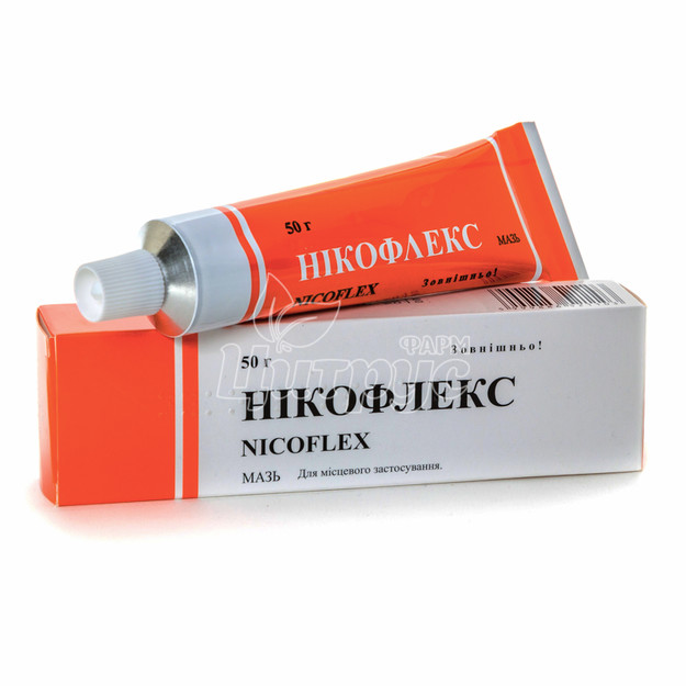 Нікофлекс мазь туба 50 г
