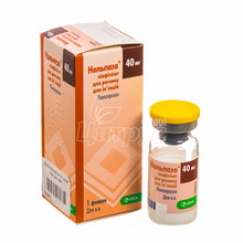 Нольпаза ліофілізат для приготування розчину для ін*єкцій 40 мг 1 штука