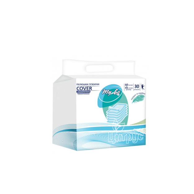 Пелюшки гігієнічні Майко (MyCo) Килим (Cover) 60 х 45 см 30 штук