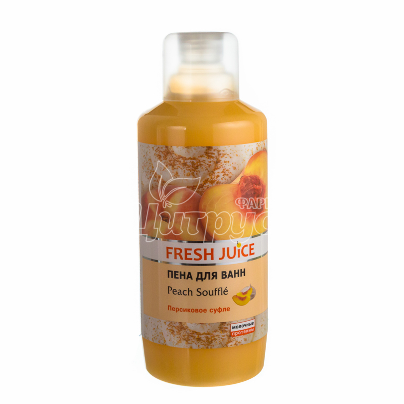фото 1-1/Піна для ванн Фреш Джус (Fresh Juice) Персикове суфле (Peach souffl?) 1000 мол