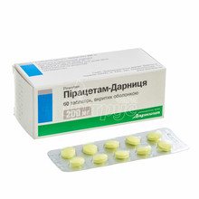 Пірацетам-Дарниця таблетки вкриті оболонкою 200 мг 60 штук