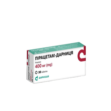Пірацетам-Дарниця таблетки 400 мг 30 штук