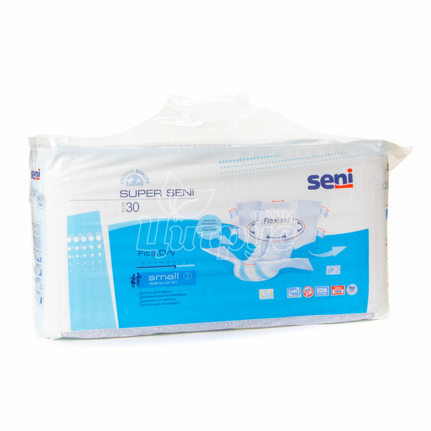 Підгузки для дорослих Сені (Seni) Супер Смол (Super Small) (55 - 80 см) 30 штук