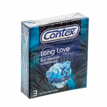 Презервативы Контекс (Contex) Лонг Лав (Long Love) с анестетиком 3 штуки