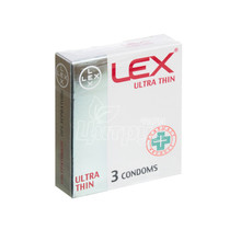 Презервативи Лекс (Lex) Ультра тонкі (Ultra Thin) 3 штуки