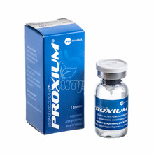 Проксіум порошок для приготування розчину для ін*єкцій 40 мг 1 штука + розчинник