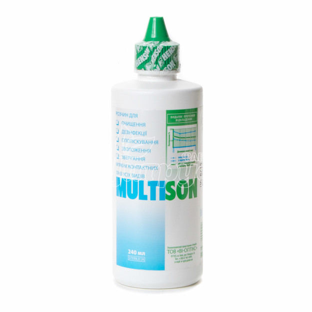 Мультісон (Multison) Розчин для контактних лінз 240 мл