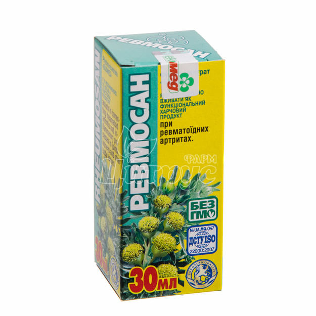 Ревмосан фітоконцентрати 30 мл