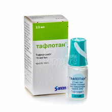 Тафлотан краплі очні 15 мкг / мл 2,5 мл