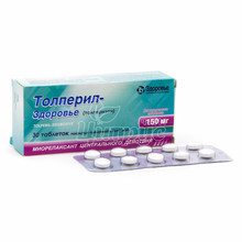 Толперіл-Здоров*я таблетки вкриті оболонкою 150 мг 30 штук