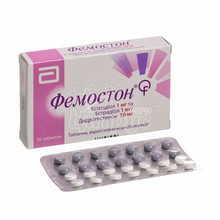 Фемостон таблетки вкриті оболонкою 1 мг + 10 мг 56 штук
