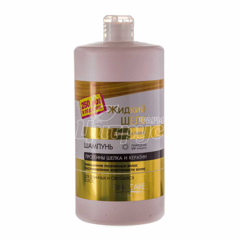 фото 1/Шампунь Доктор Санте (Dr. Sante) Рідкий шовк Довжина і блиск 1000 мол