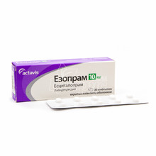 Езопрам таблетки вкриті оболонкою 10 мг 30 штук
