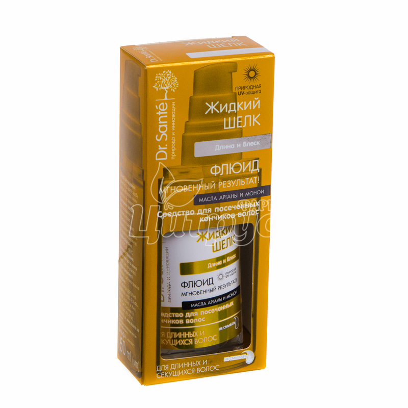 фото 1-2/Флюїд Доктор Санте (Dr. Sante) Довжина і блиск 50 мл