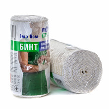 Бинт еластичний Медтекстиль (Medtextile) середньої розтяжності (1 м х 8 см)