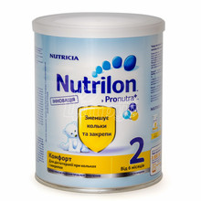Суміш молочна дитяча Нутрилон (Nutrilon) 2 Комфорт c 6-12 місяців 400 г
