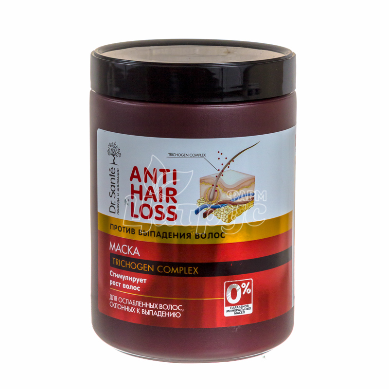 фото 1-1/Маска для волосся Доктор Санте (Dr. Sante) Проти випадіння волосся (Anti Hair Loss) 1000 мол