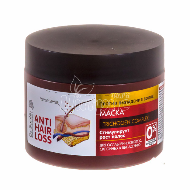 Маска для волосся Доктор Санте (Dr. Sante) Проти випадіння волосся (Anti Hair Loss) 300 мл