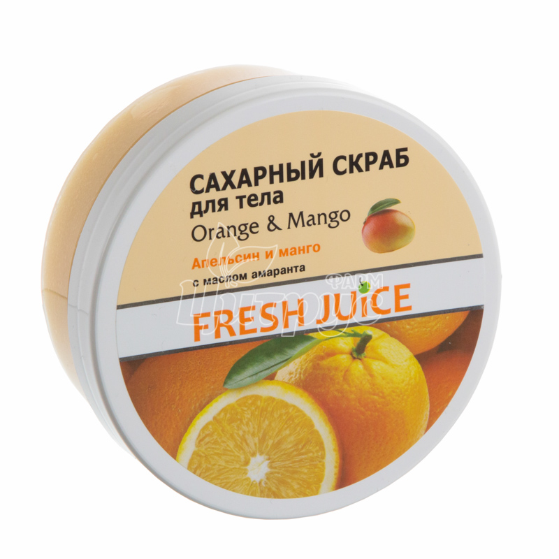 фото 1-1/Крем-Олія для тіла Фреш Джус (Fresh Juice) Апельсин і манго (Orange & Mango) 225 мл