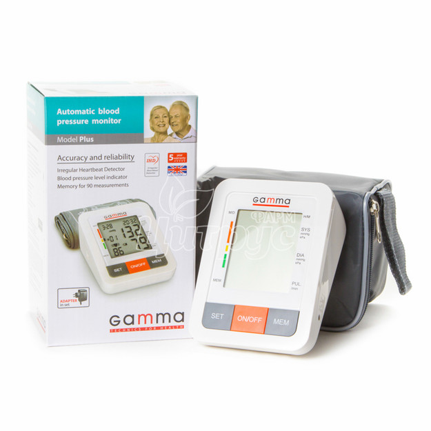 Тонометр Гамма (Gamma) Плюс (Plus) для вимірювання артеріального тиску автоматичний