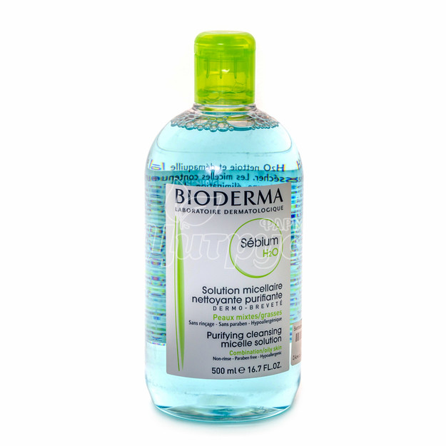 Біодерма Себіум H2O (Bioderma Sebium H2O) Лосьйон міцелярний 500 мл