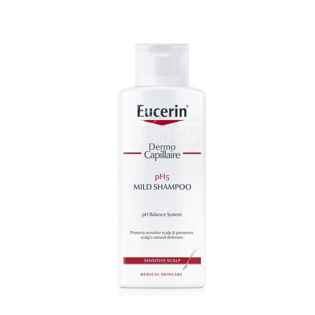 Еуцерин Дермо Капіляр (Eucerin Dermo Capillaire) Шампунь для чутливої шкіри для щоденного використання pH5 250 мл