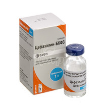 Цефазолін-БХФЗ порошок для ін*єкцій 1 г 1 штука