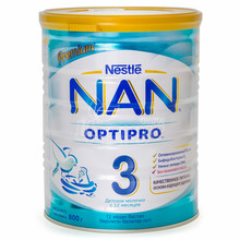 Суміш молочна дитяча Нестле НАН (Nestle NAN) 3 Оптіпро (Optipro) з 12 місяців 800 г