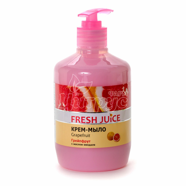 Крем-мило рідке Фреш джус (Fresh Juice) Грейпфрут (Grapefruit) З дозатором 460 мл