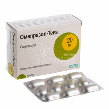 Омепразол-Тева 20 мг капсули 30 штук