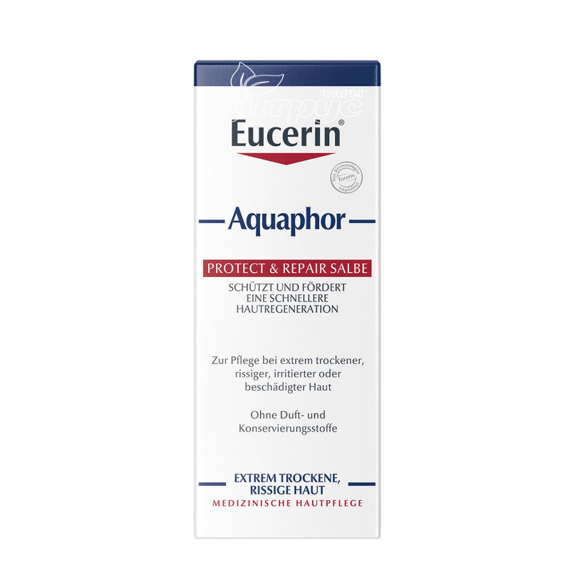 фото 1-1/Еуцерин Аквафор (Eucerin Aquaphor) Заспокоючий відновлюючий бальзам для подразненої та пошкодженої шкіри 45 мл